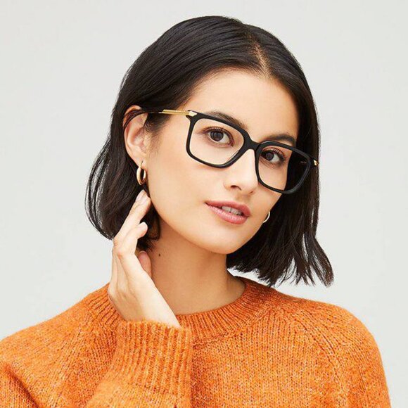 Bottega Veneta BV1009O 004 Eyeglasses Burgundy/Gold 54mm Square Frame - Picture 3 of 11